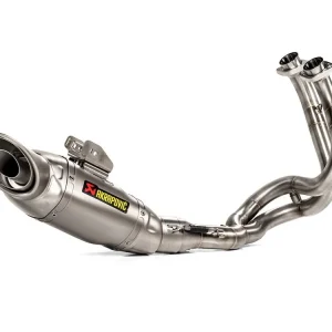 Pagamento Sicuro SCARICO COMPLETO AKRAPOVIC TITANIO KAWASAKI Z 650 2017-2026-