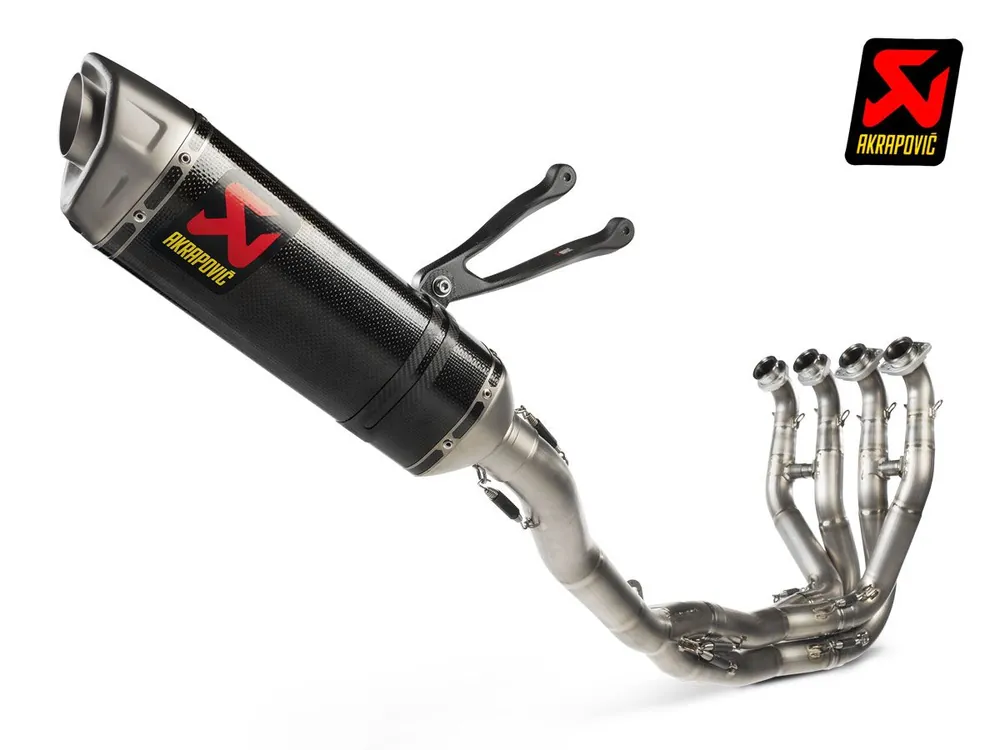 Promozione Esclusiva SCARICO COMPLETO EVOLUTION AKRAPOVIC CARBONIO KAWASAKI NINJA ZX-10R / RR 2021-2024-