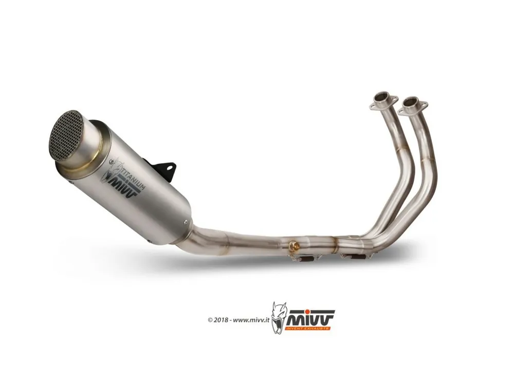 SCARICO COMPLETO 2X1 MIVV GP PRO TITANIO YAMAHA MT-07 2014-2020- Novità
