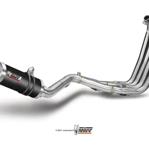 Prezzo Basso SCARICO COMPLETO 4X2X1 MIVV GP CARBONIO-CARBONIO HONDA CB 650 F 2014-2018-