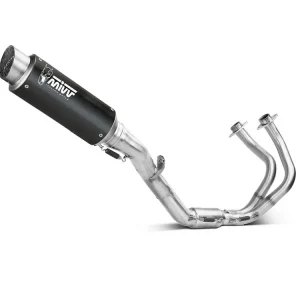 IMPIANTO COMPLETO MIVV GP PRO ACCIAIO INOX NERO KAWASAKI NINJA 650 2024-2025- Soddisfatti O Rimborsati