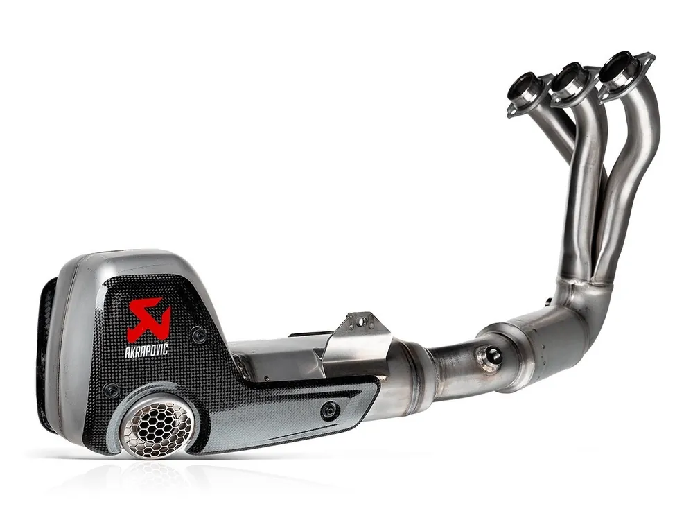 SCARICO COMPLETO ACCIAIO INOX AKRAPOVIC YAMAHA TRACER 9 / GT / GT+ 2025-2026- Offerta Limitata