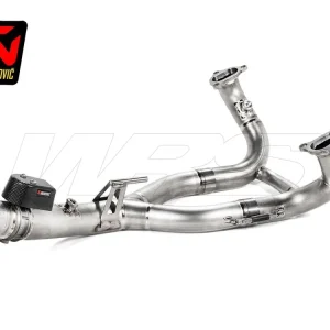 COLLETTORI RACING AKRAPOVIC TITANIO BMW R 1250 RT 2019-2023 VALVOLA TITANIO- Spedizione Gratuita