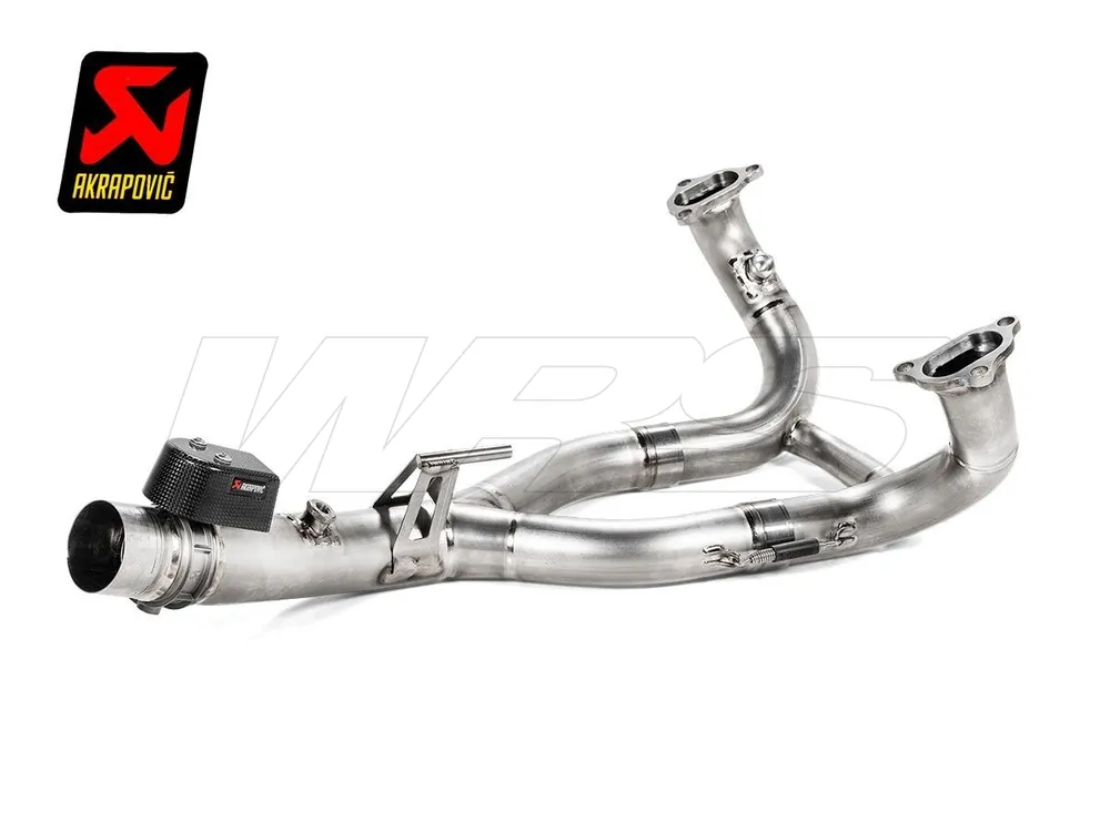 COLLETTORI RACING AKRAPOVIC TITANIO BMW R 1250 RT 2019-2023 VALVOLA TITANIO- Spedizione Gratuita