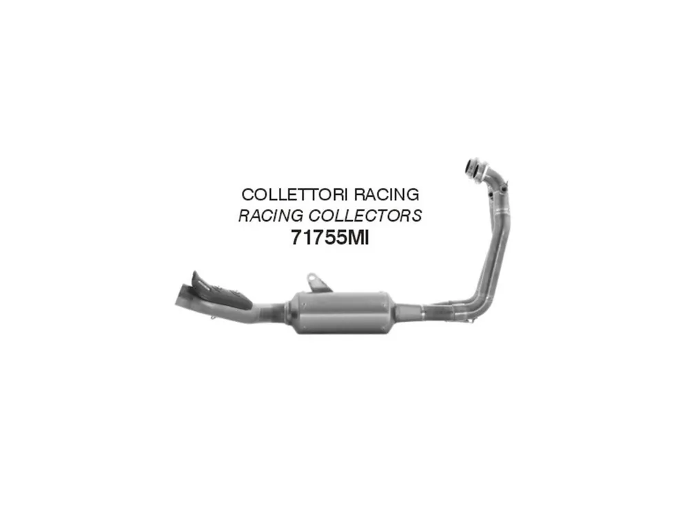 Saldi COLLETTORI RACING ACCIAIO INOX ARROW APRILIA TUONO 660 2021-2022-