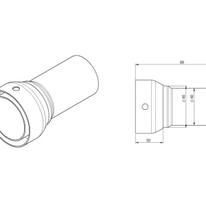 Quantità Limitata DB KILLER PER SILENZIATORI MOTO GP INOX NATURALE SPARK-
