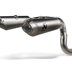 TERMINALE SLIP-ON OMOLOGATO TITANIO AKRAPOVIC DUCATI PANIGALE V2 2025-2026- Miglior Prezzo
