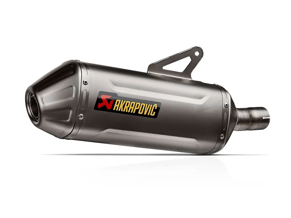 Popolare TERMINALE SLIP ON TITANIO OMOLOGATO AKRAPOVIC CFMOTO 450 MT 2024-2026-