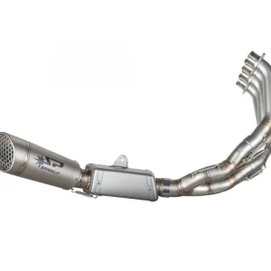 Vendita Finale SCARICO COMPLETO EU5 BASSO GRID-O TITANIO SPARK HONDA CB/CBR 650 R 2019-2025-