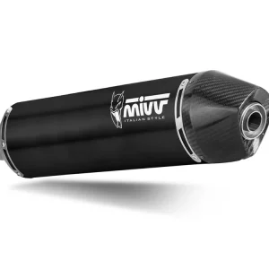Scelto Dai Clienti TERMINALE MIVV STR-1 ACCIAIO INOX NERO KTM 690 SMC R 2021-2024-