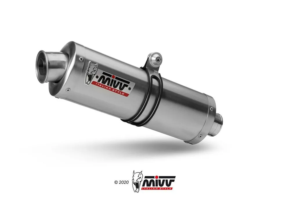 TERMINALE MIVV OVAL ACCIAIO INOX ROYAL ENFIELD HIMALAYAN 2021-2023- Ultimissimo Modello
