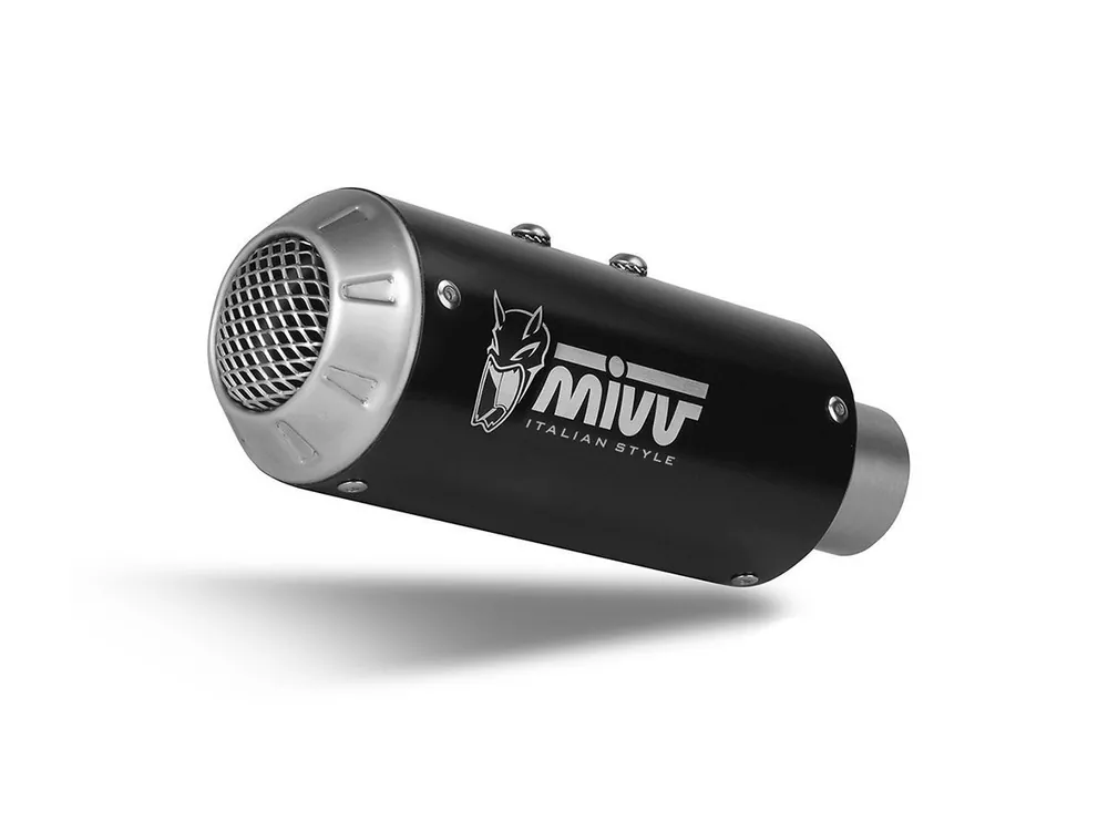 TERMINALE MIVV MK3 ACCIAIO NERO BENELLI LEONCINO 800 2022-2024- Soddisfatti O Rimborsati