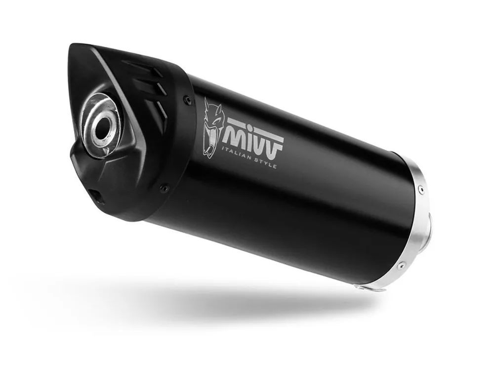 TERMINALE MOVER ACCIAIO INOX VERNICIATO NERO YAMAHA X-MAX 125 2017-2020- Promozione