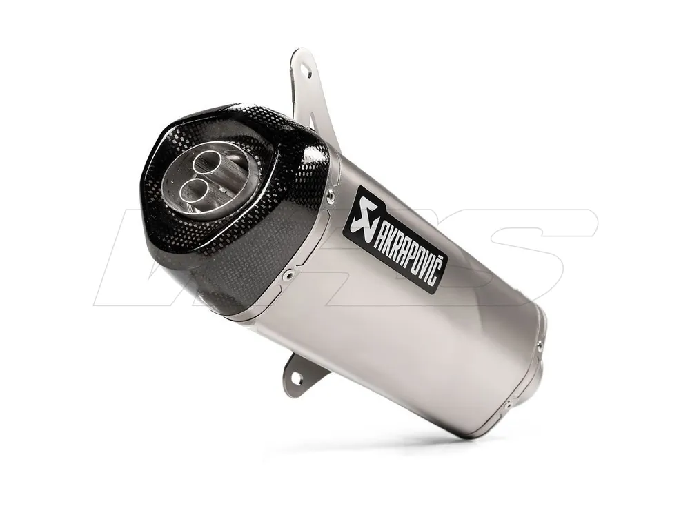 Promozione Esclusiva TERMINALE SLIP ON INOX AKRAPOVIC VESPA GTS 300 2008-2020-