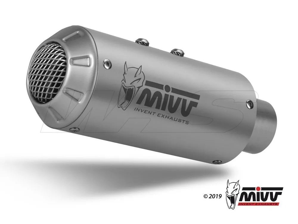 TERMINALE MIVV MK3 ACCIAIO INOX YAMAHA YZF 600 R6 2006-2016- Super Prezzo
