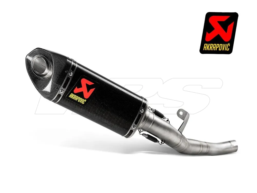 TERMINALE SCARICO RACING AKRAPOVIC TRIUMPH STREET TRIPLE 765/S/R/RS 2017-2019- Reso Gratuito