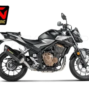 Offerta Lampo TERMINALE SCARICO AKRAPOVIC CARBONIO HONDA CB 500 F 2016-2024-