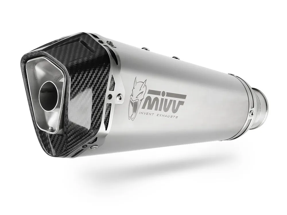 A Buon Prezzo TERMINALE MIVV DELTA RACE INOX CARBONIO DUCATI SCRAMBLER 800 2015-2020-