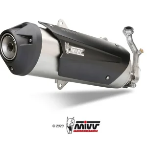 Nuova Collezione TERMINALE MIVV URBAN INOX PIAGGIO X8 400 2006 --