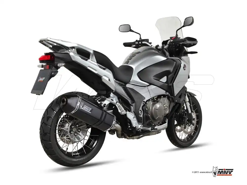 TERMINALE MIVV SPEED EDGE ACCIAIO NERO HONDA CROSSTOURER 2012-2016- Offerta