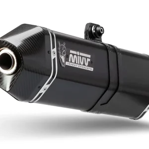 Offerta Limitata TERMINALE MIVV SPEED EDGE ACCIAIO NERO BMW F 650 GS 2008-2012-
