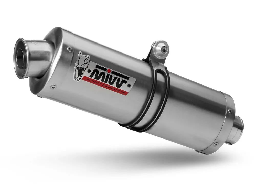 TERMINALE MIVV OVAL INOX SUZUKI GSF 650 BANDIT 2007-2015- Ordina Subito