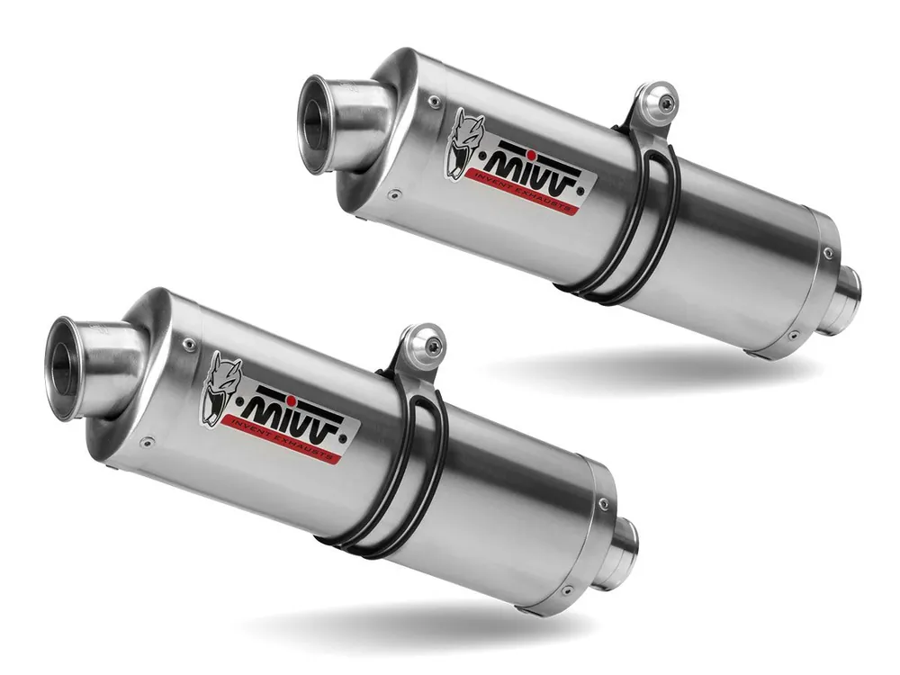 Occasione TERMINALI MIVV OVAL INOX HONDA HORNET 900 2002-2006-