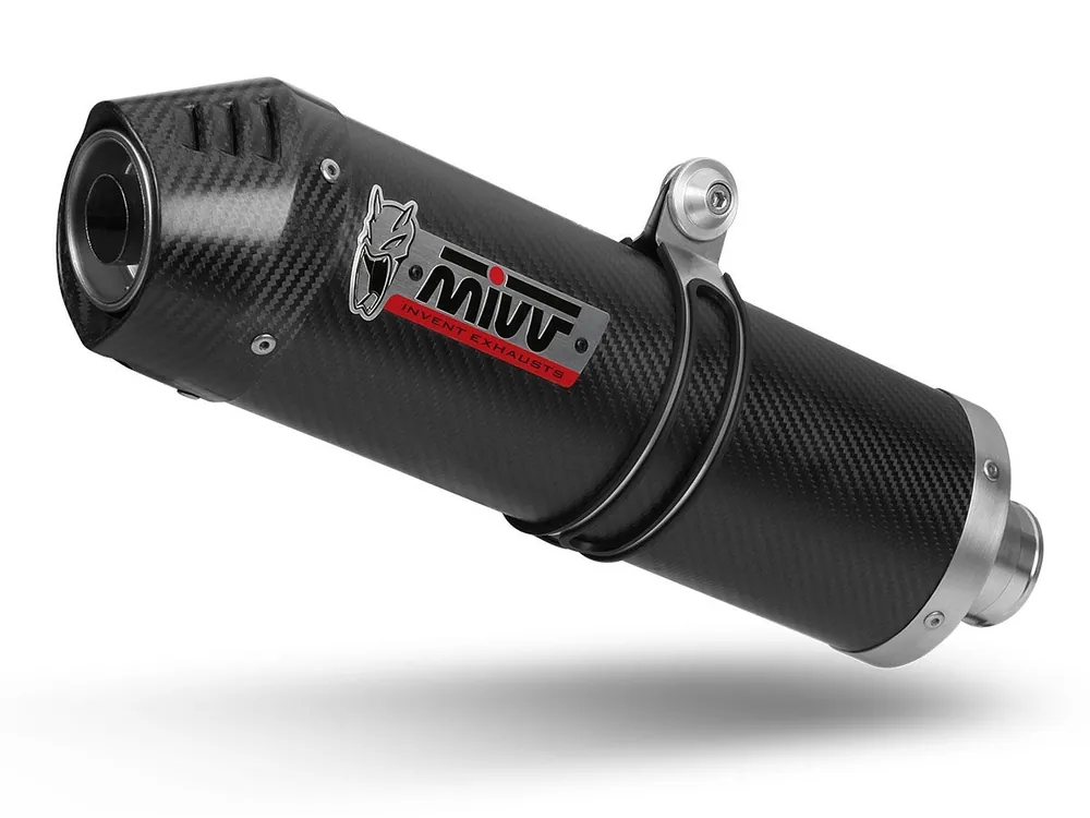 TERMINALE MIVV OVAL CARBONIO-CARBONIO HONDA CBR 600 RR 2005-2006- Scelto Dai Clienti