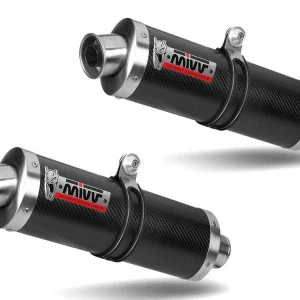 Novità TERMINALI ALTI MIVV OVAL CARBONIO-CARBONIO DUCATI MONSTER S4 2001-2003-
