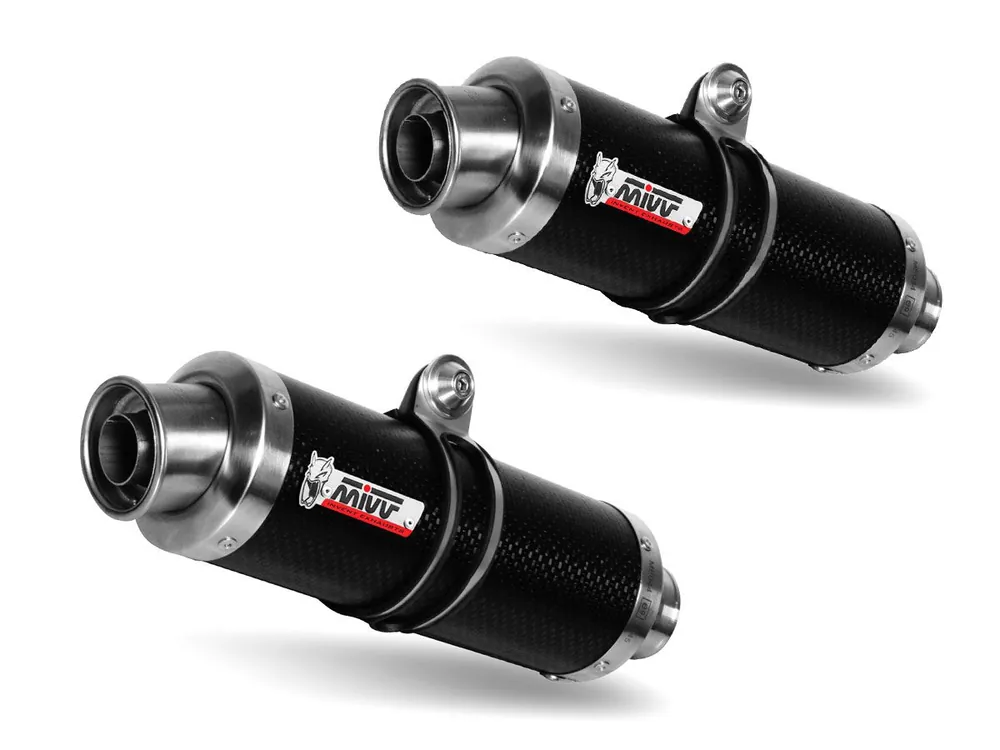 D.017.L2S TERMINALI MIVV GP CARBONIO-CARBONIO DUCATI MONSTER 750 1999-2002- Prezzo Basso