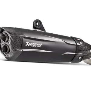 Offerta Lampo TERMINALE SLIP ON AKRAPOVIC TITANIO NERO CARBONIO BMW S 1000 RR 2017-2018-