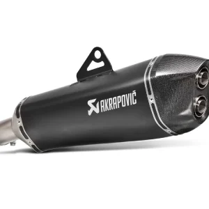 Solo Oggi TERMINALE SLIP ON AKRAPOVIC TITANIO NERO BMW F 700 GS 2017-