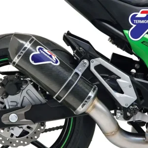 TERMINALE CARBONIO TERMIGNONI KAWASAKI Z 800 E 2013-2016 NON OMOLOGATO- Direttamente Dal Produttore