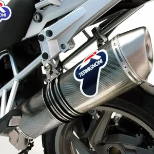 TERMINALE TERMIGNONI INOX CARBON LOOK BMW F800 GS/F650 GS 2009-2014 OMOLOGATO- Ultime Pezzi