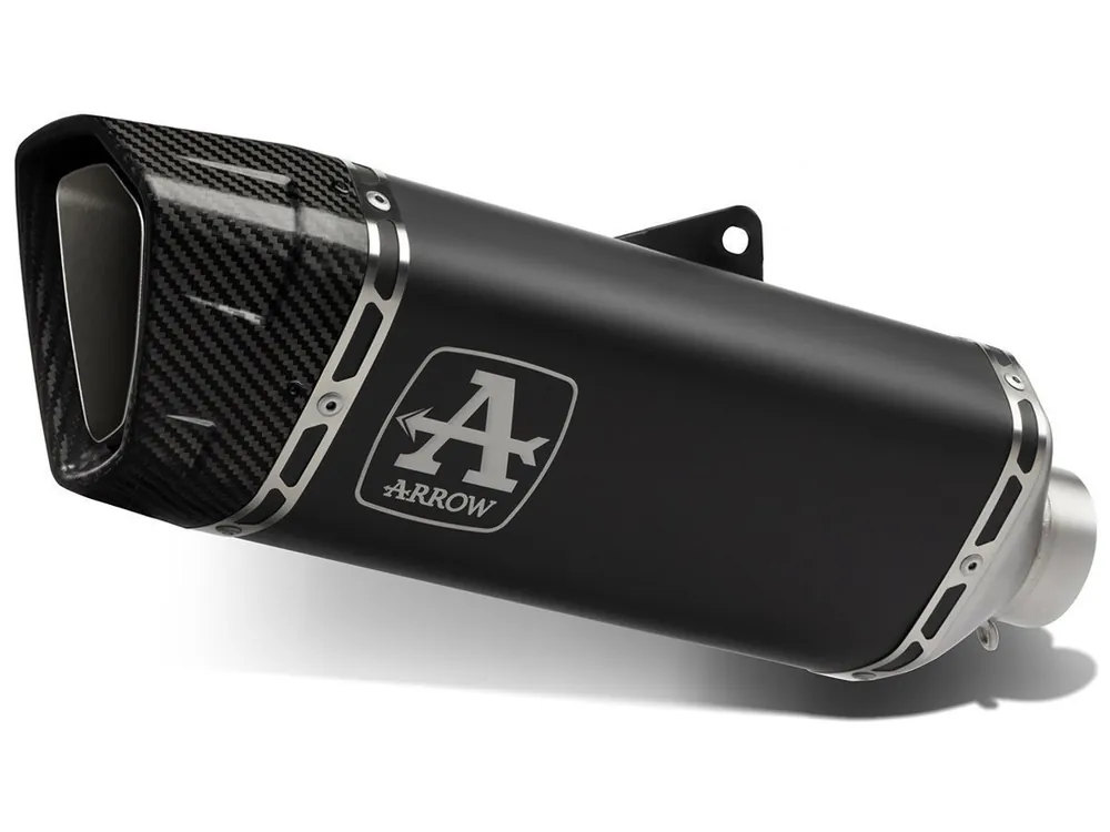 Spedizione Espresso SILENZIATORE "PISTA" ARROW TITANIO DARK KAWASAKI ZX-6R 636 2024-2026-