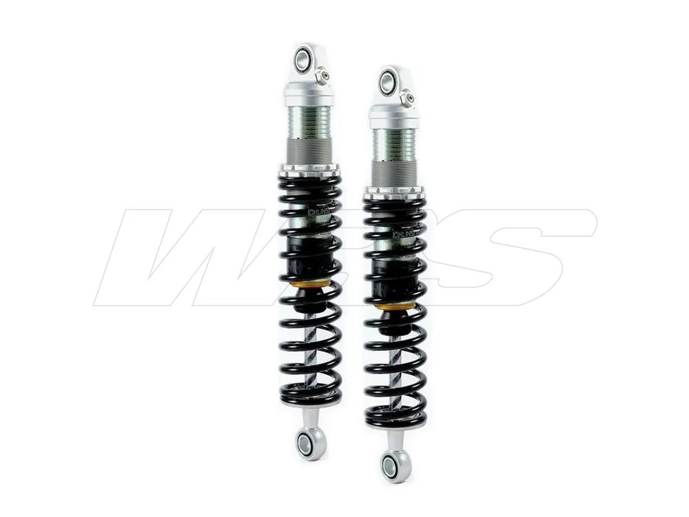 COPPIA AMMORTIZZATORI NERI OHLINS S36E HARLEY DAVIDSON ROAD KING 1990-2019- Reso Gratuito