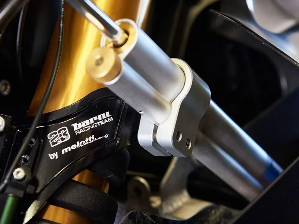 KIT SUPPORTO AMMORTIZZATORE STERZO OHLINS MELOTTI RACING DUCATI PANIGALE V4 / S / R 18-20- Offerta