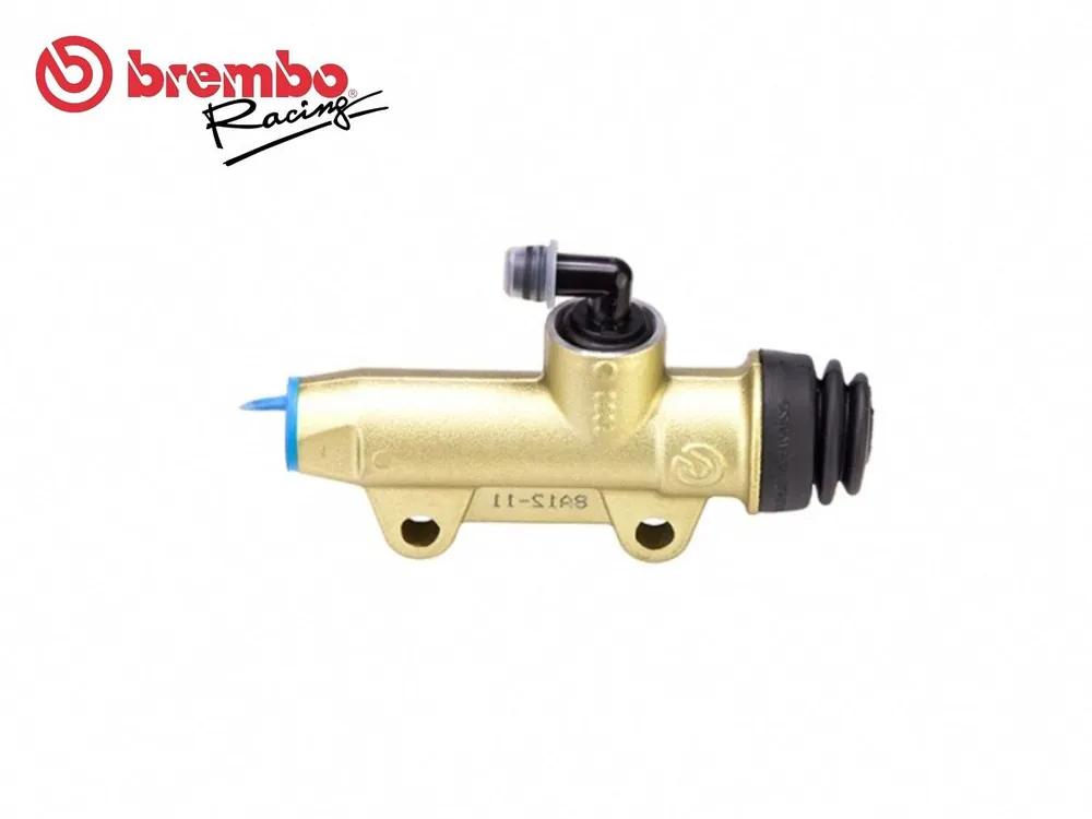 Ultime Pezzi POMPA FRENO POSTERIORE BREMBO RACING PS 11C DIAMETRO PISTONE 11MM ORO 40MM-