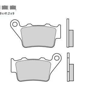 SET PASTIGLIE FRENO POSTERIORE BREMBO HUSQVARNA SM 630 2010 IN POI- Offerta Del Giorno