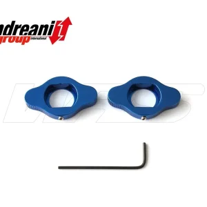 Super Prezzo COPPIA TAPPI REGOLAZIONE PRECARICO GHIERE FORCELLA FRESATA 14MM-