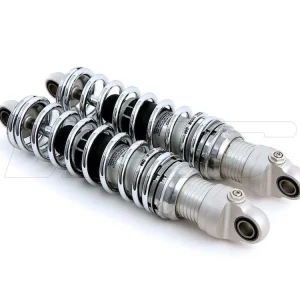 Compra Oggi Stesso COPPIA AMMORTIZZATORI CROMATI S36E OHLINS HARLEY DAVIDSON ROAD GLIDE FINO 2008 296MM-