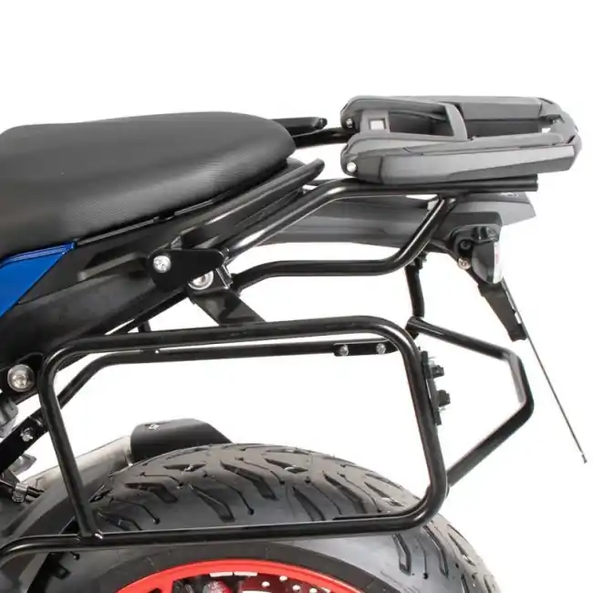Portapacchi nero Hepco & Becker Easy Rack per attacco originale su BMW F900 XR dal 2025- A Buon Prezzo