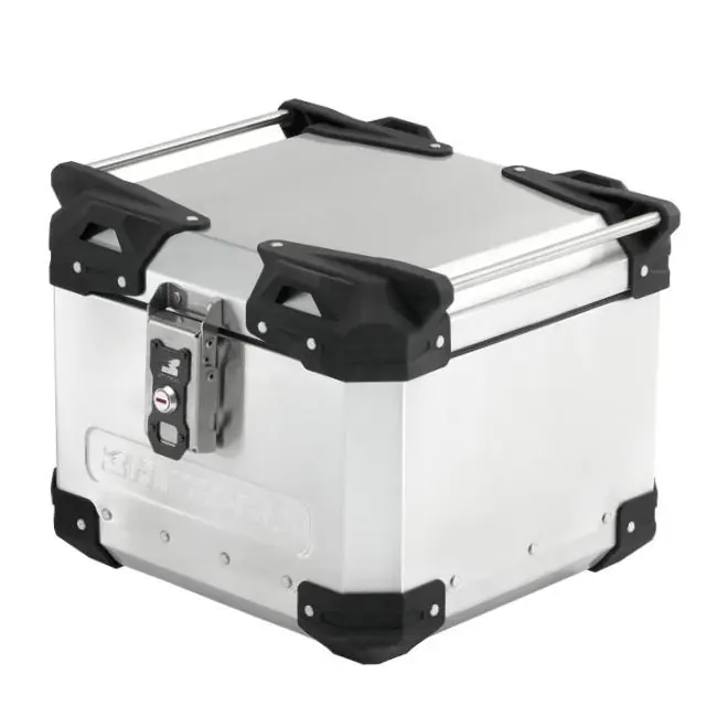 Baule Top Case MyTech Raid Pro da 44 litri argento- Consegna Rapida