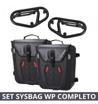 Kit borse SW-Motech Sysbag WP M per Yamaha XSR 900 e GP- Sconto