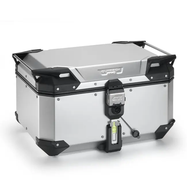 Bauletto Givi Trekker Outback Evo Smart in alluminio 58 litri anodizzata- Ultime Pezzi