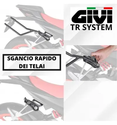 Esclusivo Telaietti Givi Remove-X per Yamaha MT-09 e MT-09 SP dal 2024-