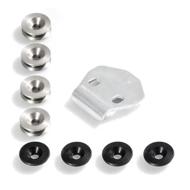 Set adattatori SW-Motech per bauli Trax su Steel Rack- Ultima Occasione