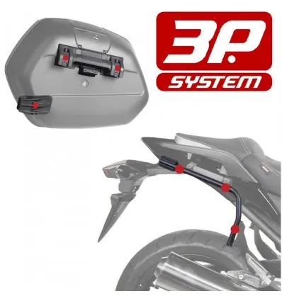 Portavaligie laterale Shad 3P su Royal Enfield Super Meteor 650- Offerta Speciale