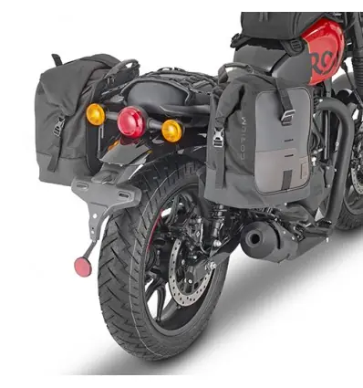 Portavaligie laterale Givi TMT9056 per Royal Enfield HNTR 350- Quantità Limitata