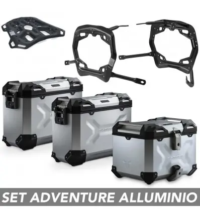 Kit valigie SW-Motech Trax Adv alluminio per Benelli TRK 502X- Offerta
